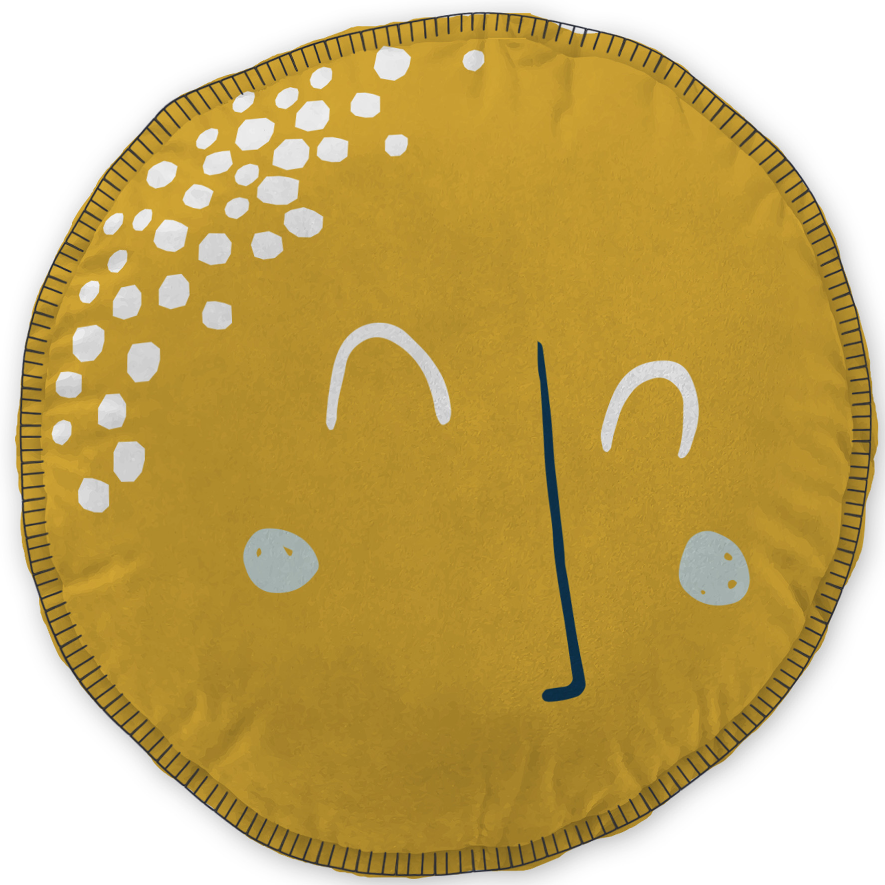 Coussin rond Astral