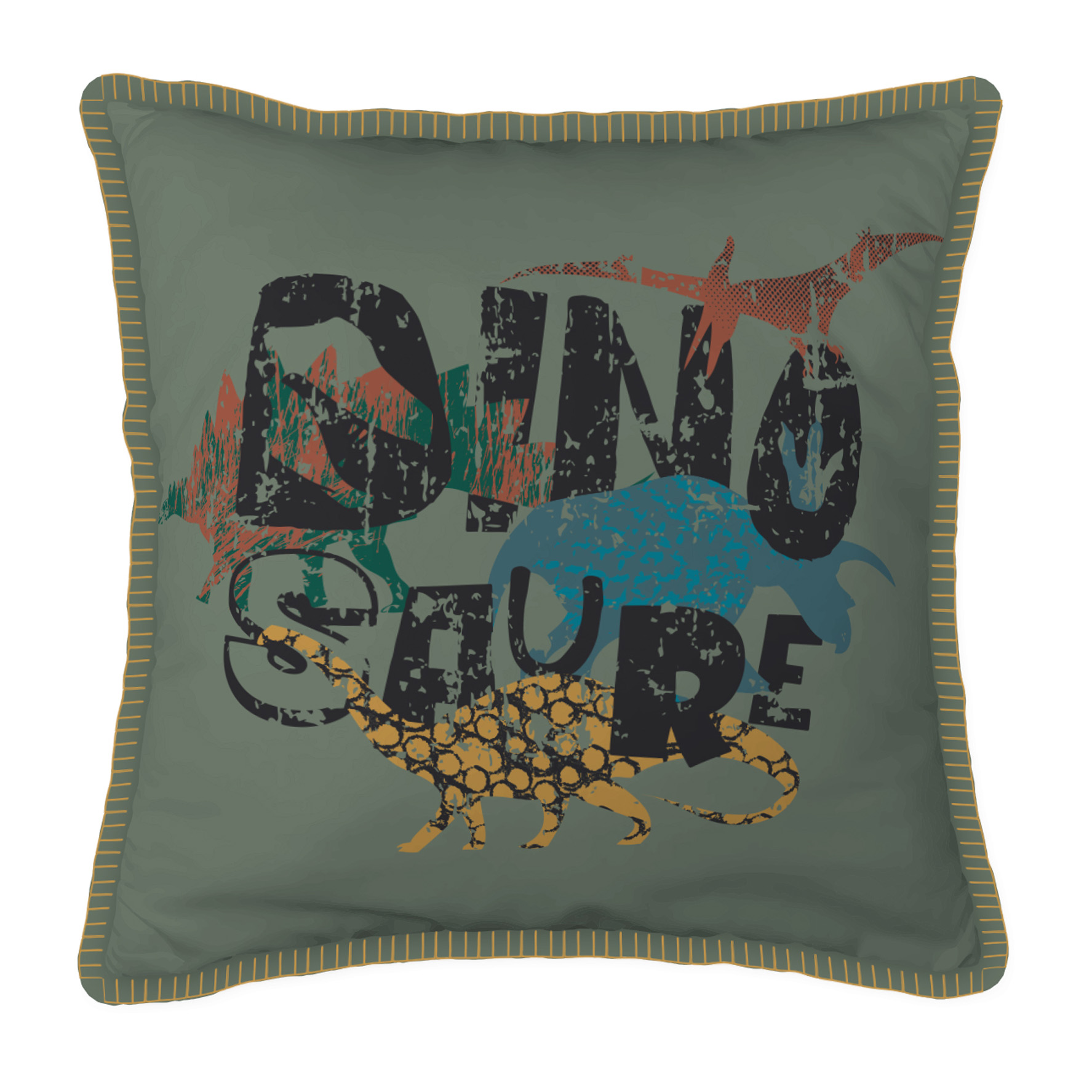 Coussin Triax le dinosaure