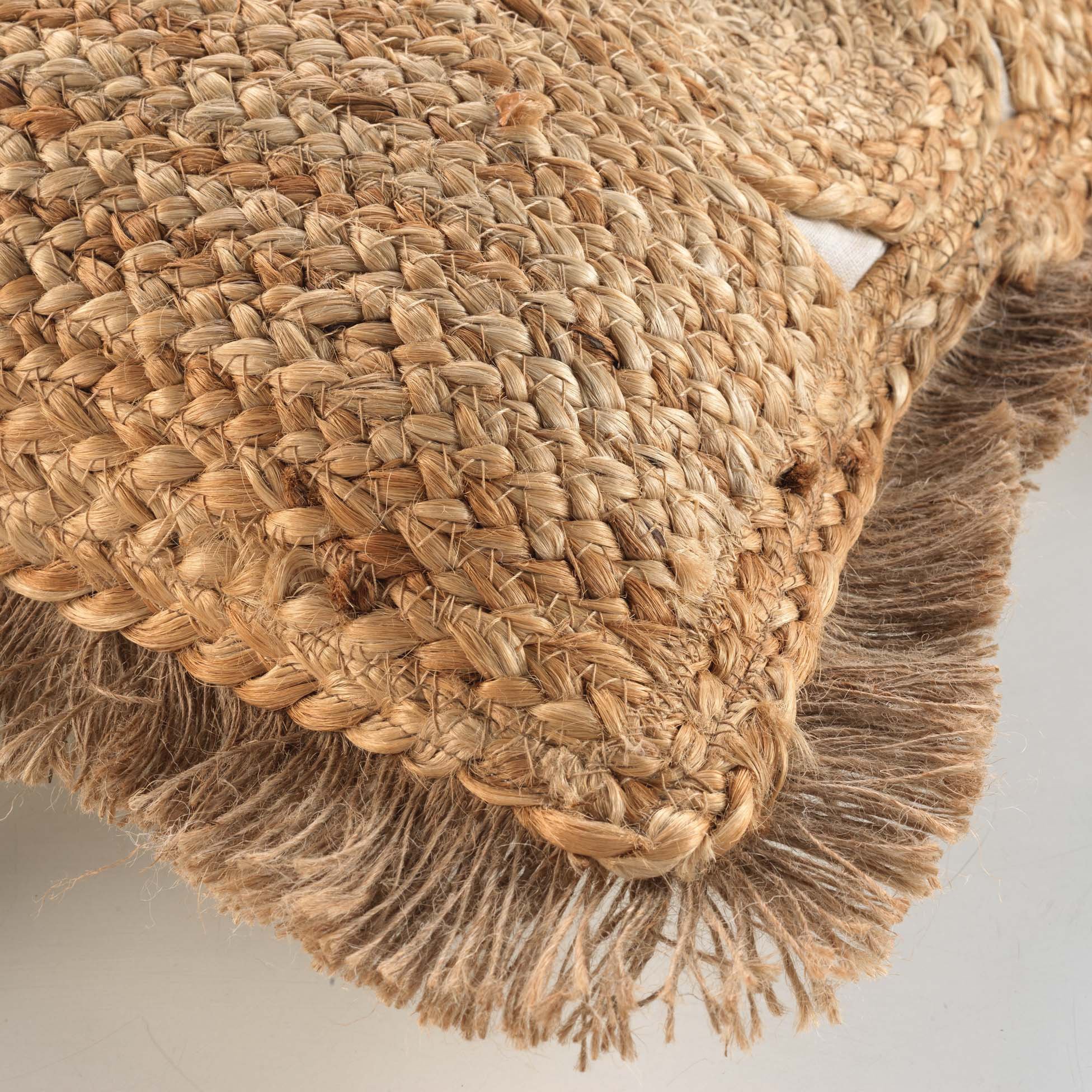 Coussin Jute Dimelos