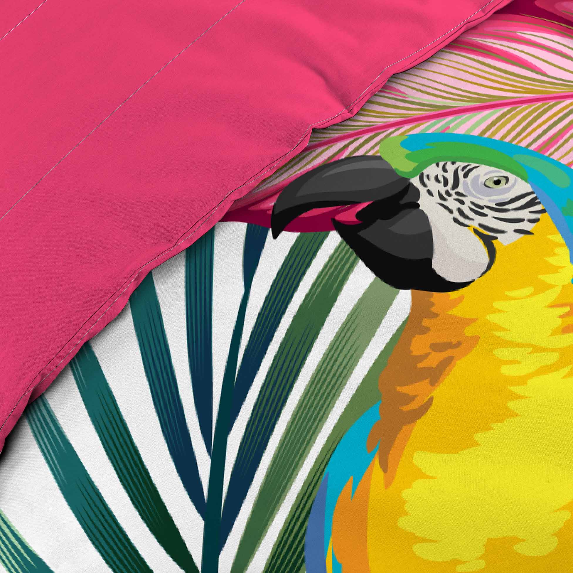 Parure Housse de couette + taie magnifique Toucan