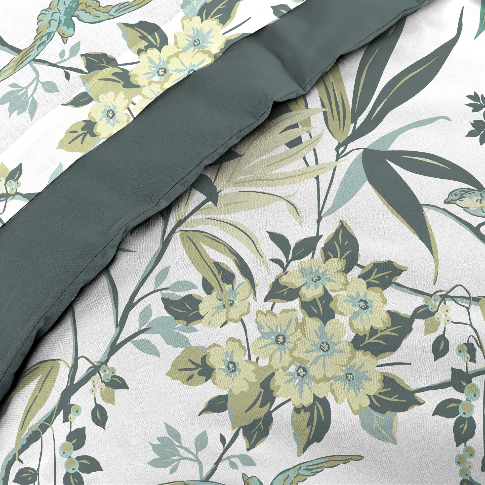 Parure de drap avec taies d'oreiller 140 x 190 cm Floral constence