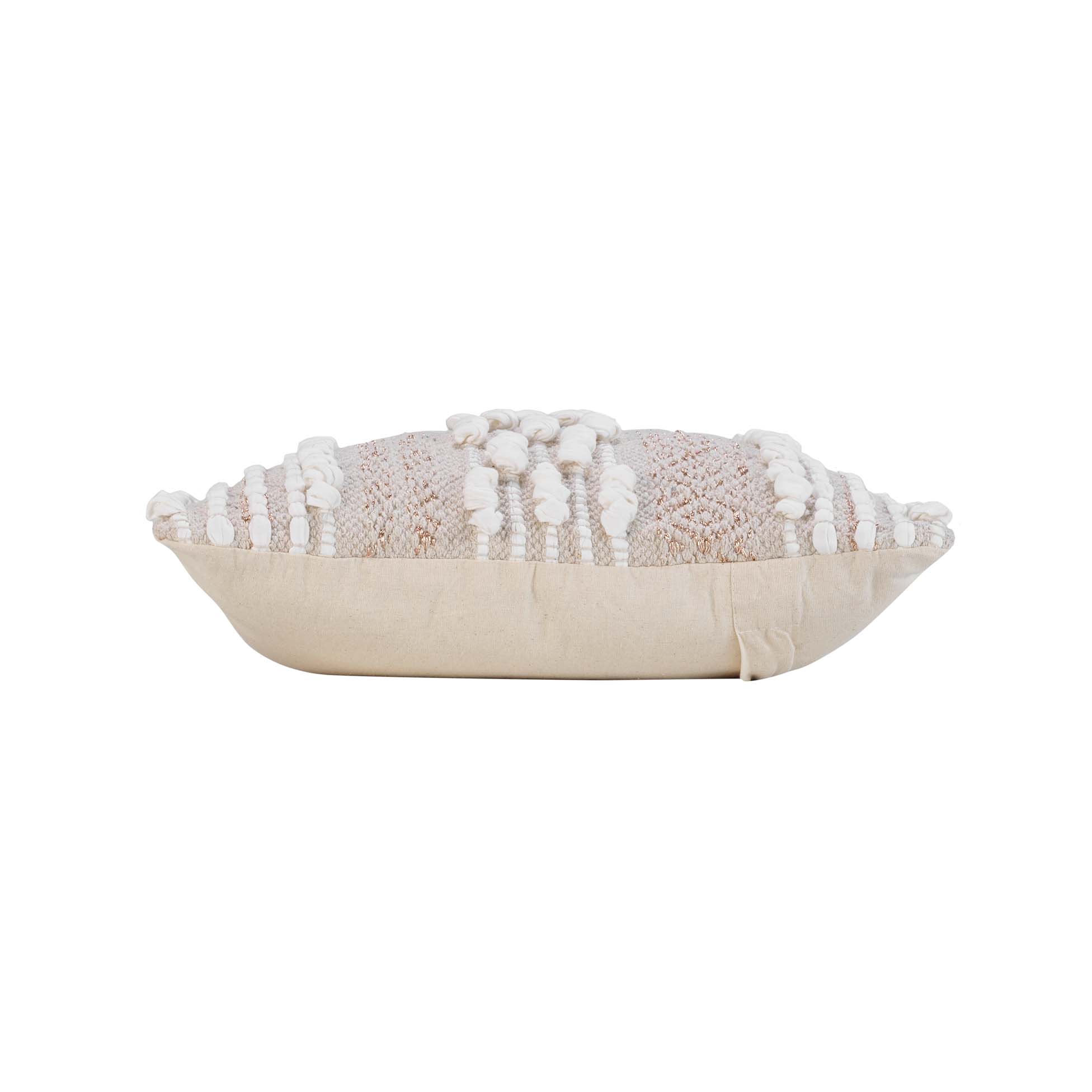 Coussin polycoton 40 x 40 cm Blanca