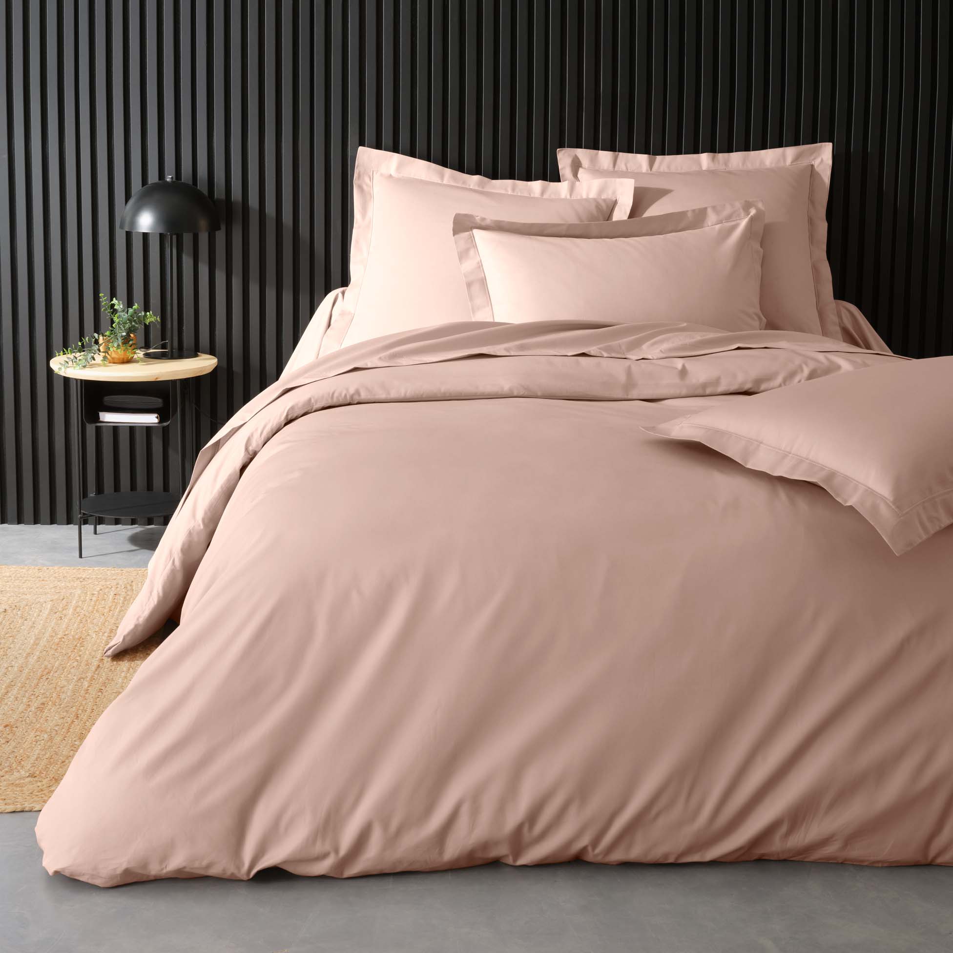 Housse de couette 240 x 260 cm Percale de coton nude