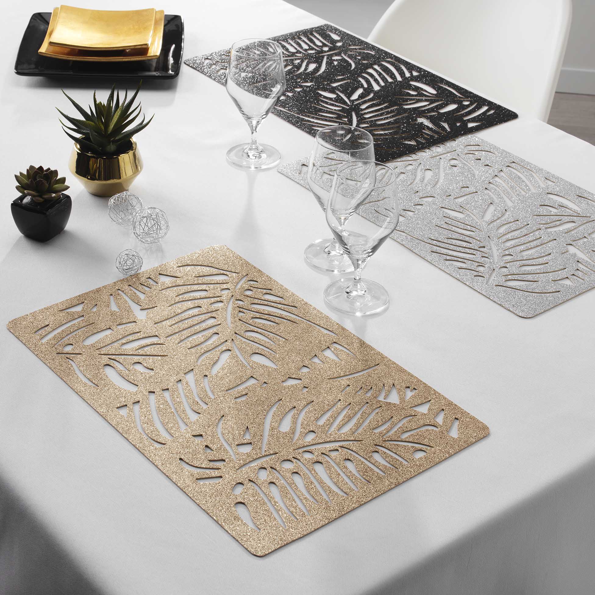 Set de table paillettes Collection Lenna