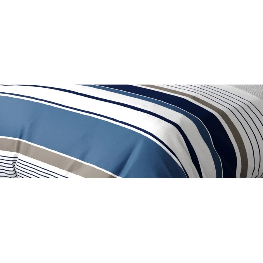 Housse de couette + 2 taies percale Belize