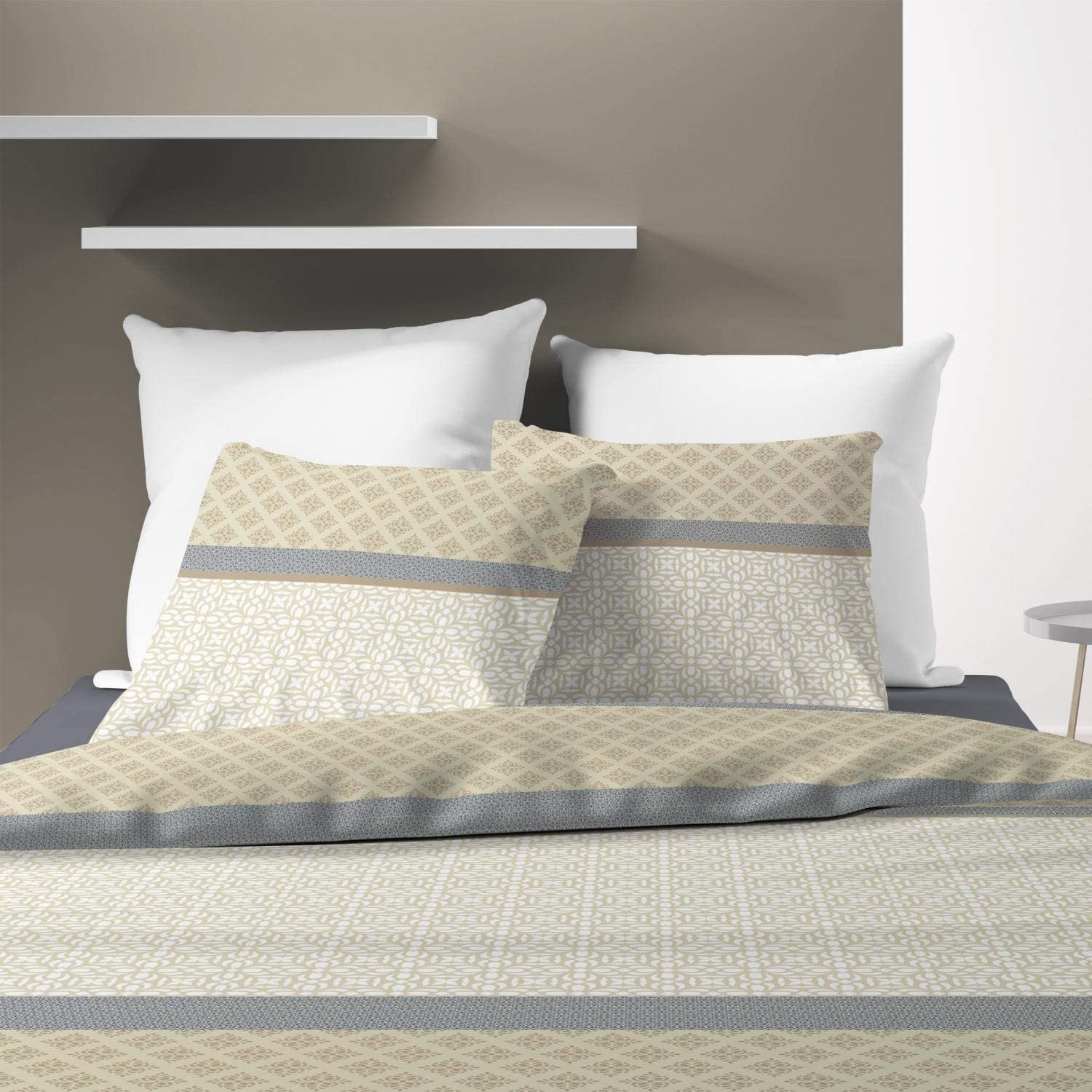 Housse de couette + taie microfibre Sofrane