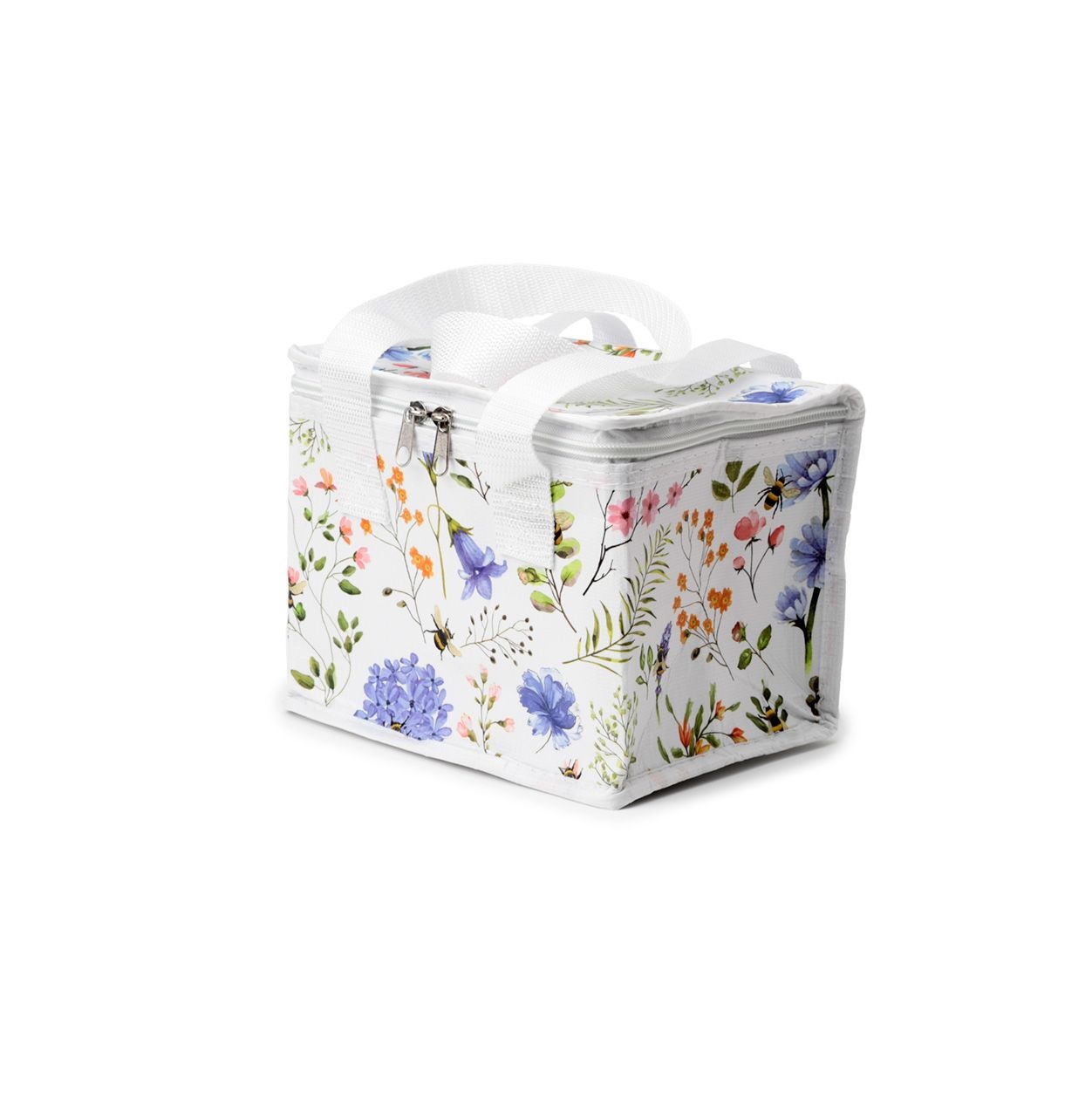 Sac  repas isotherme 16 x 20 cm Fleurs et Abeilles