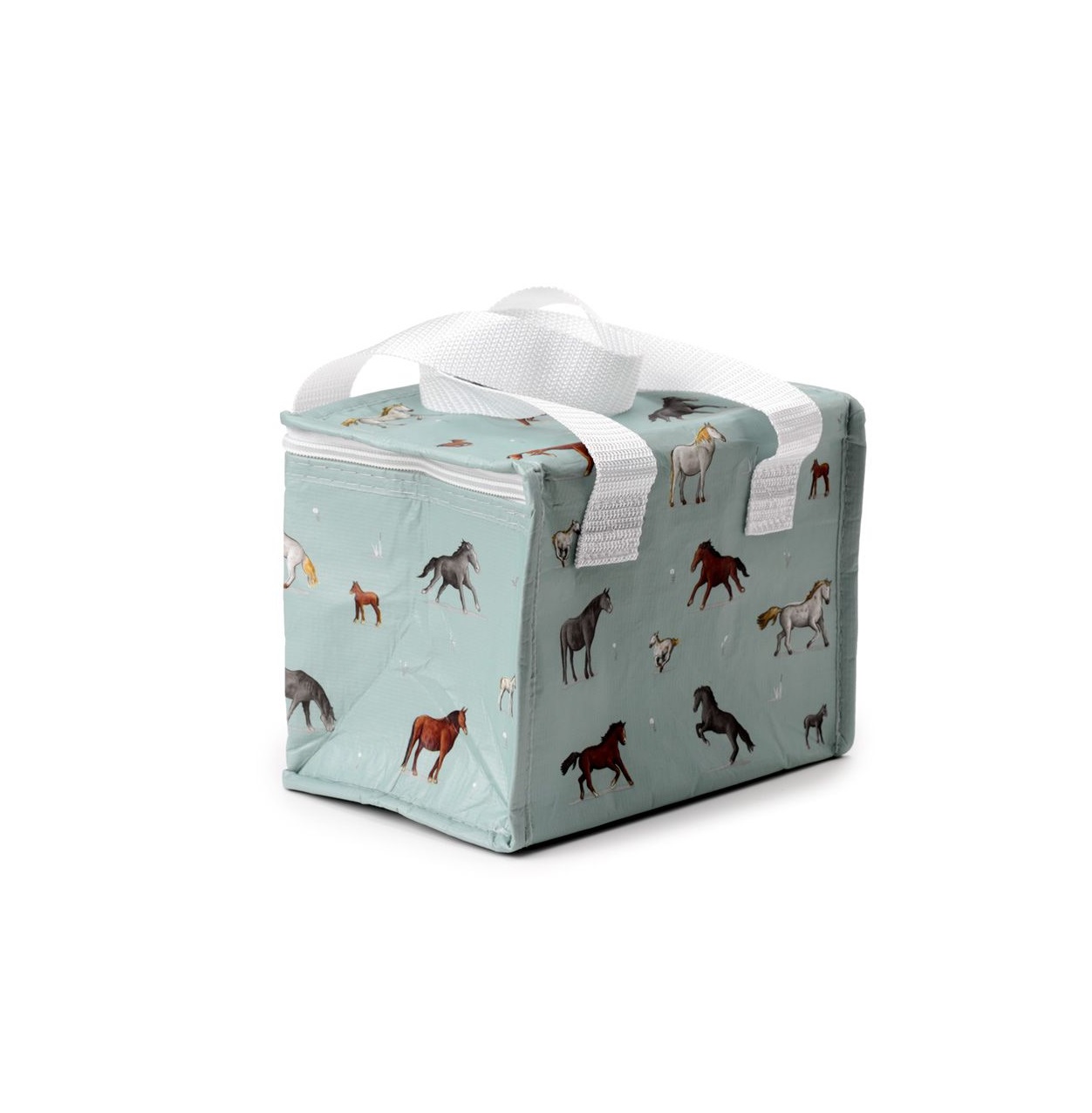 Sac  repas isotherme 16 x 20 cm Chevaux