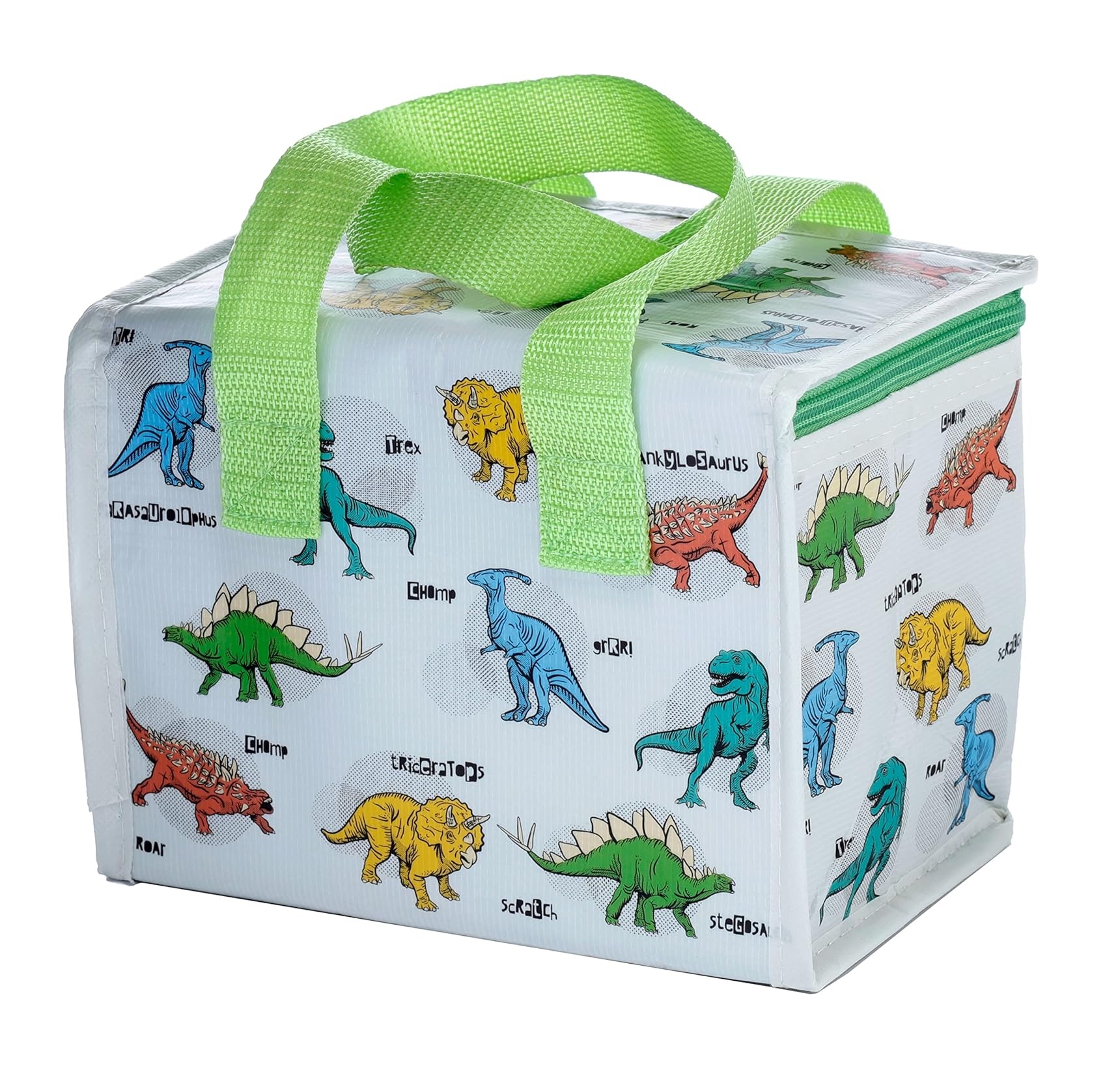 Sac  repas isotherme 16 x 21 cm Dinosaures