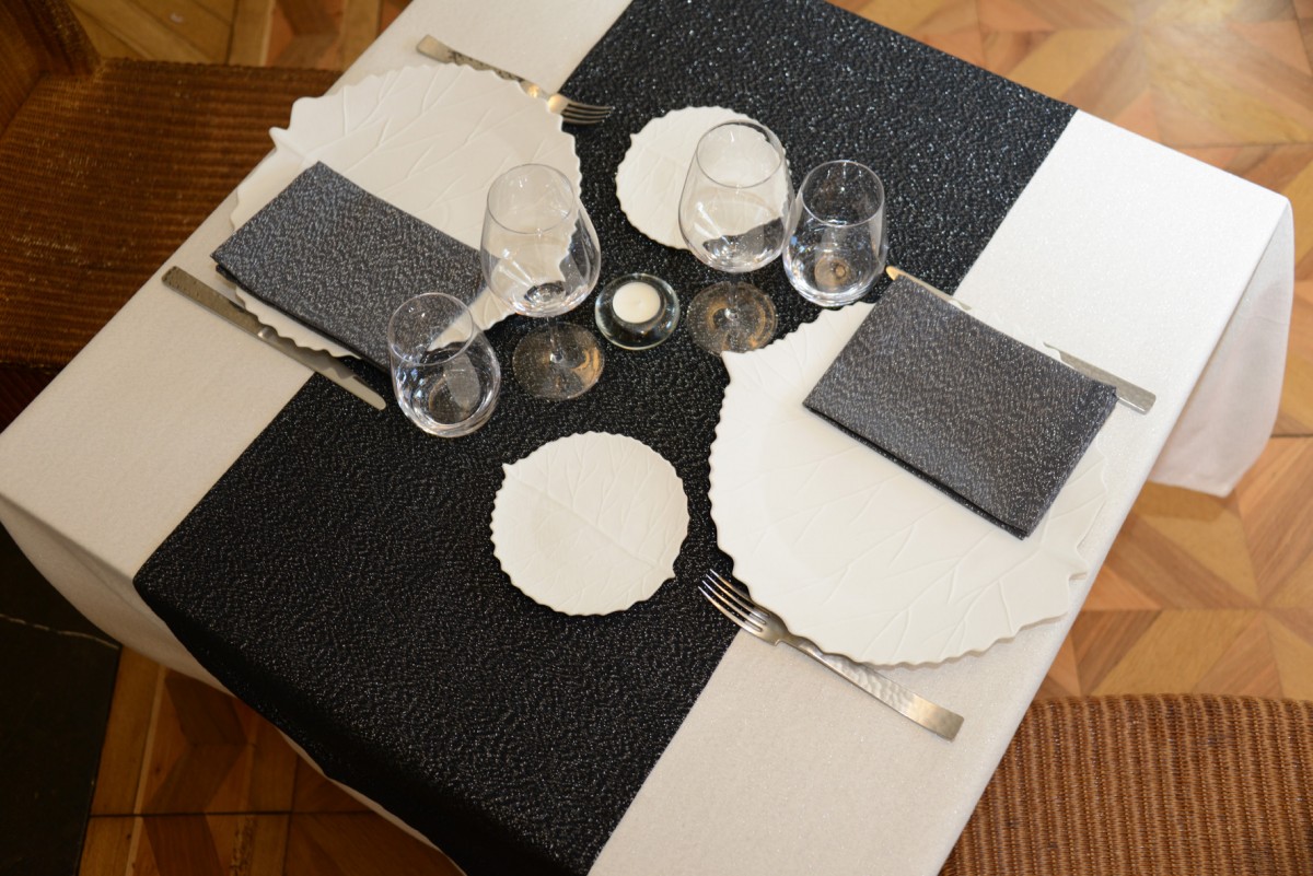 3 Serviettes de table Etincelle