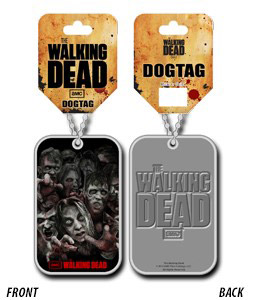 THE WALKING DEAD Pendentif Dog Tag Zombies