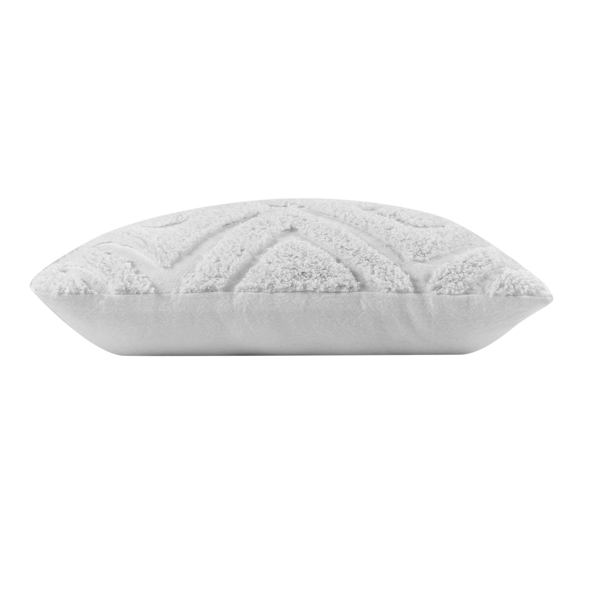 Coussin dhoussable Zainas blanc 45cm