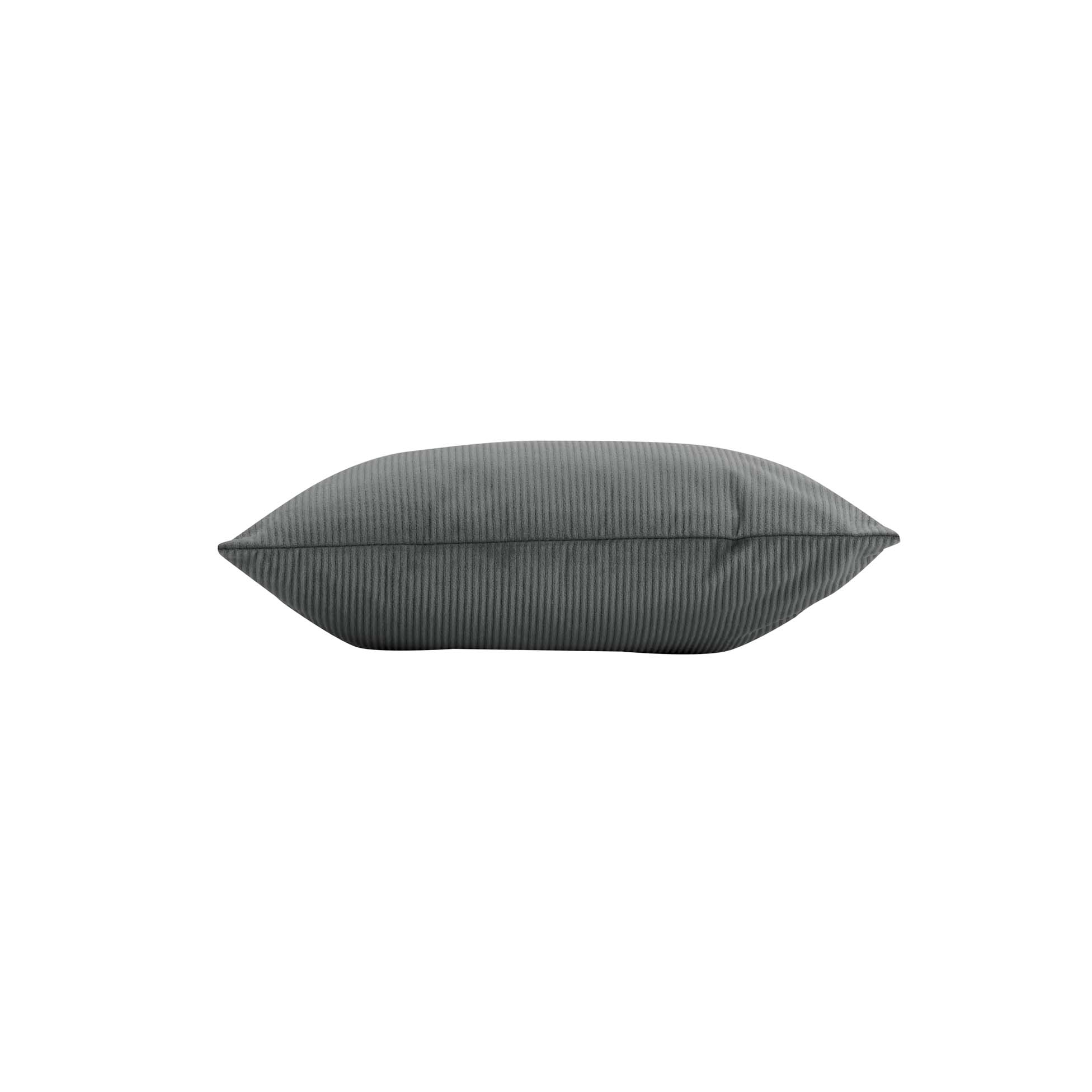 Coussin velours 40 x 40 cm Cottele anthracite