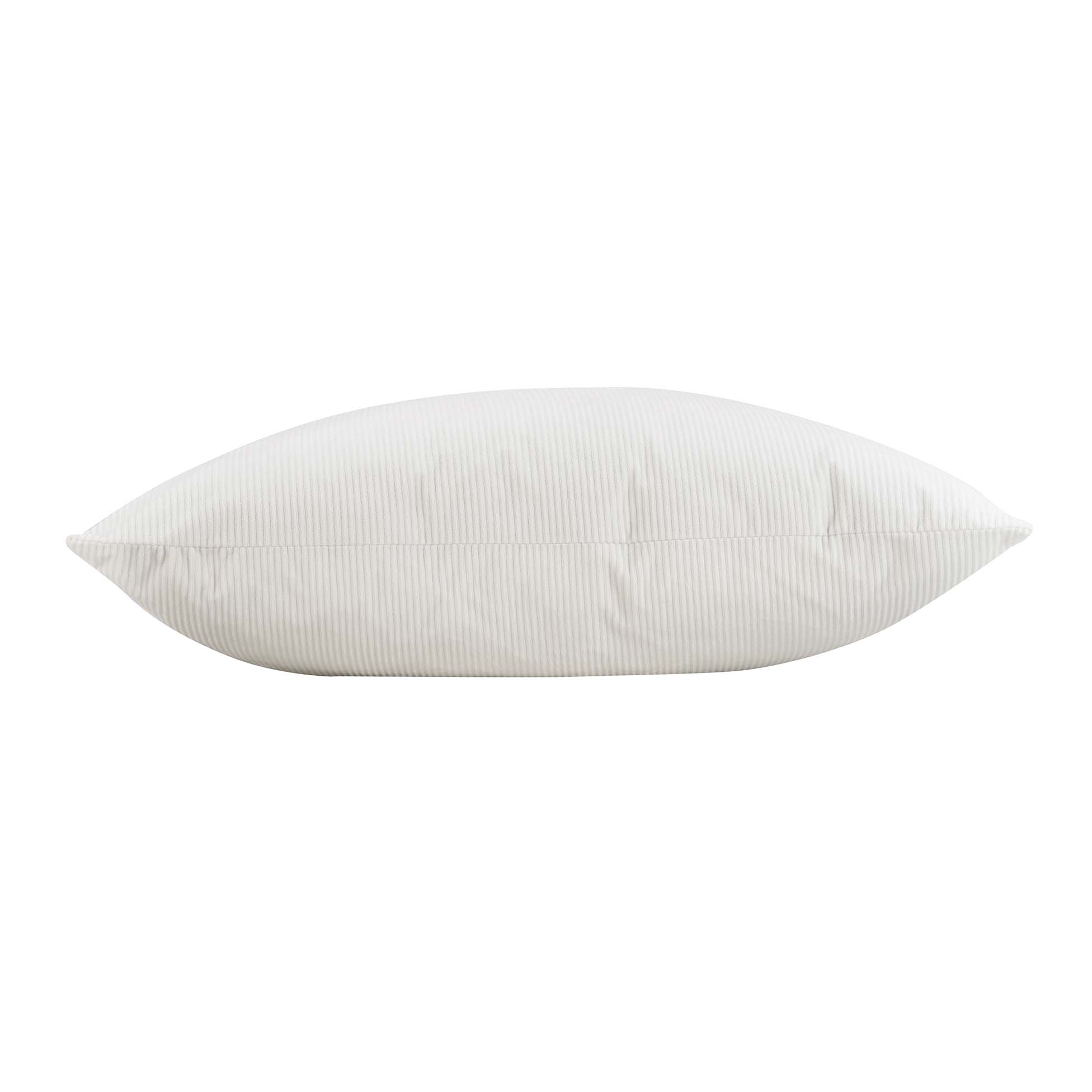 Coussin velours 50 x 50 cm Cottele creme