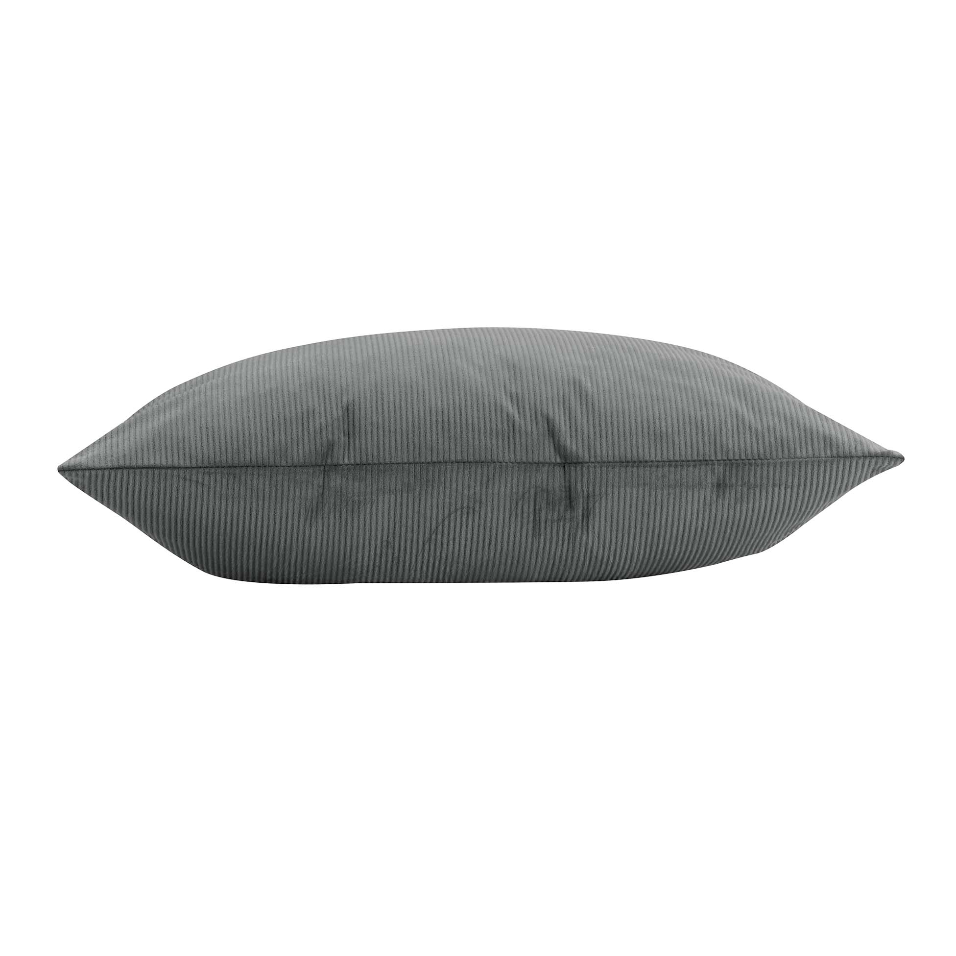 Coussin velours 50 x 50 cm Cottele anthracite