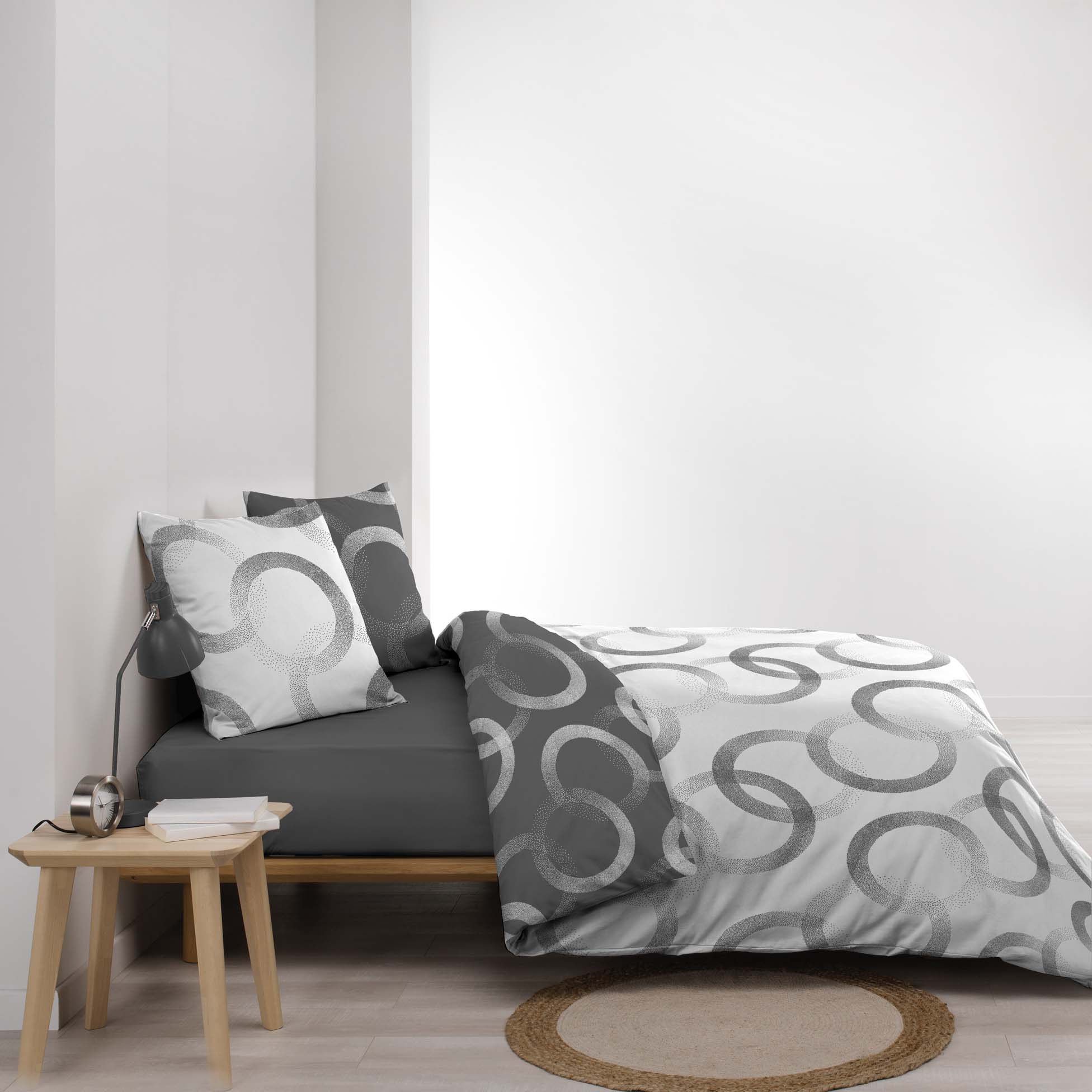 Housse couette + taies 220 x 240 cm Geo Bliss