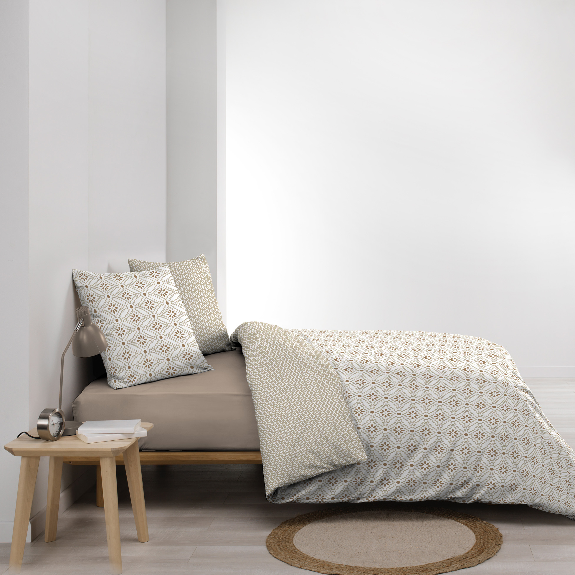 Housse couette + taies 240 x 260 cm Brianna