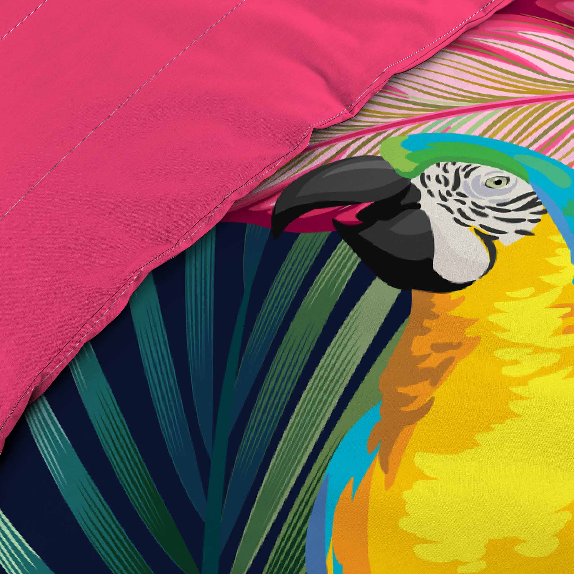 Parure Housse de couette + taie magnifique Toucan