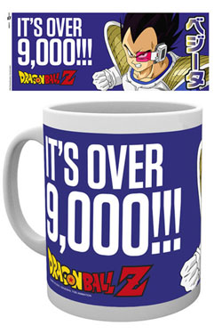 Dragonball Z mug Its Over 9000