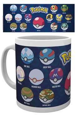 Pokemon mug Ball Varieties