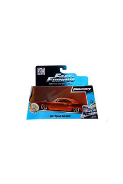 Fast & Furious 7 1/32 1970 Plymouth Road Runner Orange mtal