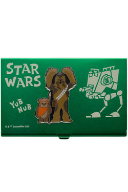 Star Wars tui  cartes de visite Chewbacca & Wicket 10 cm
