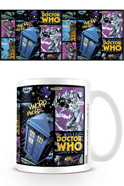 Doctor Who mug Comic Strip