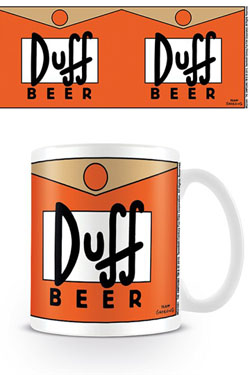 Simpsons mug Duff Beer