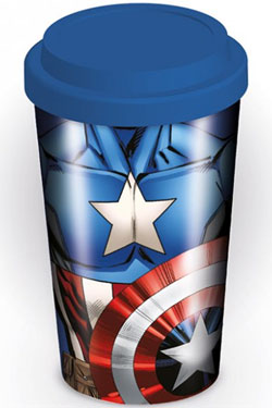 MARVEL COMICS Mug de voyage Captain America Torso