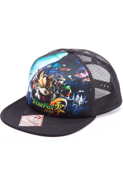 Nintendo casquette trucker Starfox