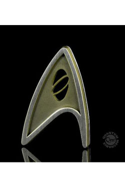 Star Trek Beyond rplique 1/1 Starfleet badge Science Division magntique