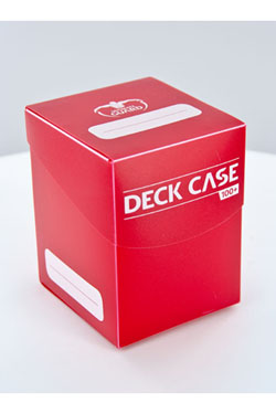 Ultimate Guard bote pour cartes Deck Case 100+ taille standard Rouge