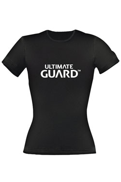 Ultimate Guard T-Shirt femme Wordmark Noir (XXL)