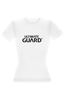 Ultimate Guard T-Shirt femme Wordmark Blanc (XXL)