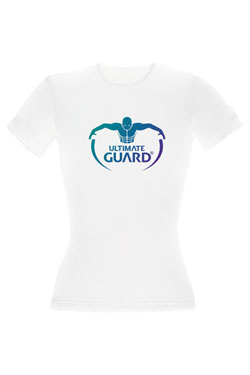 Ultimate Guard T-Shirt femme Logo Blanc (S)