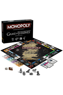Le Trne de fer jeu de plateau Monopoly Collectors Edition *ALLEMAND*