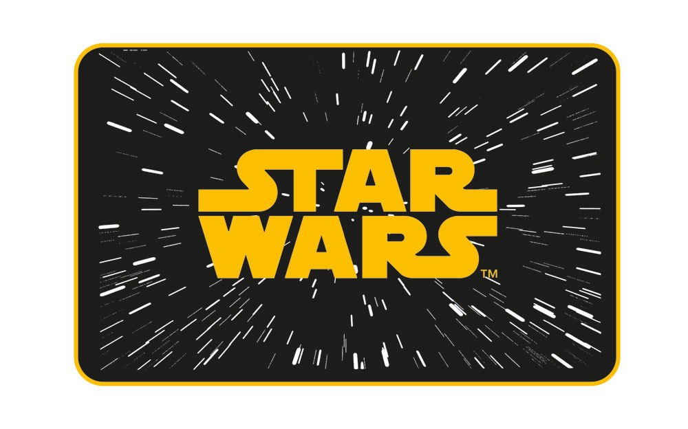 Star Wars tapis Logo 80 x 50 cm