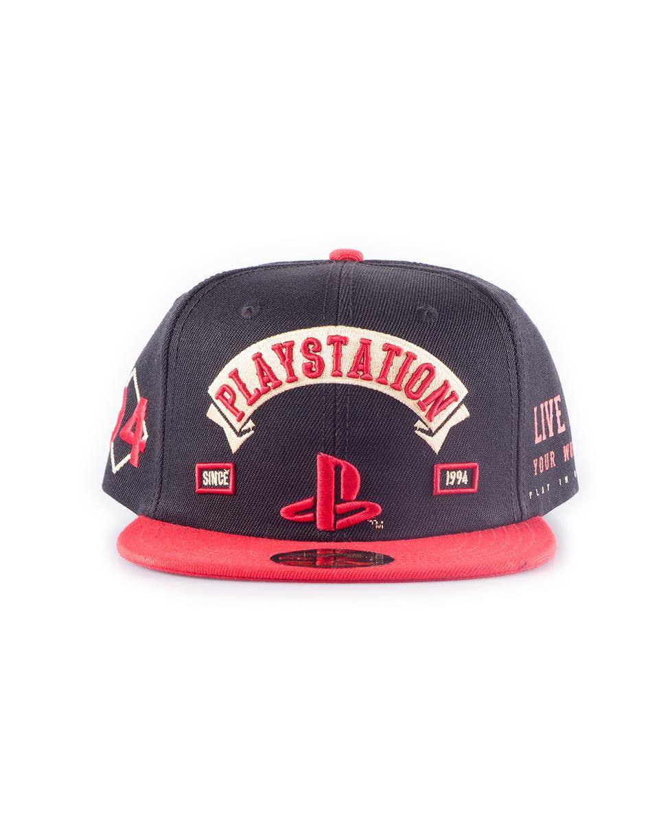 Sony PlayStation Biker casquette hip hop Snap Back Logo
