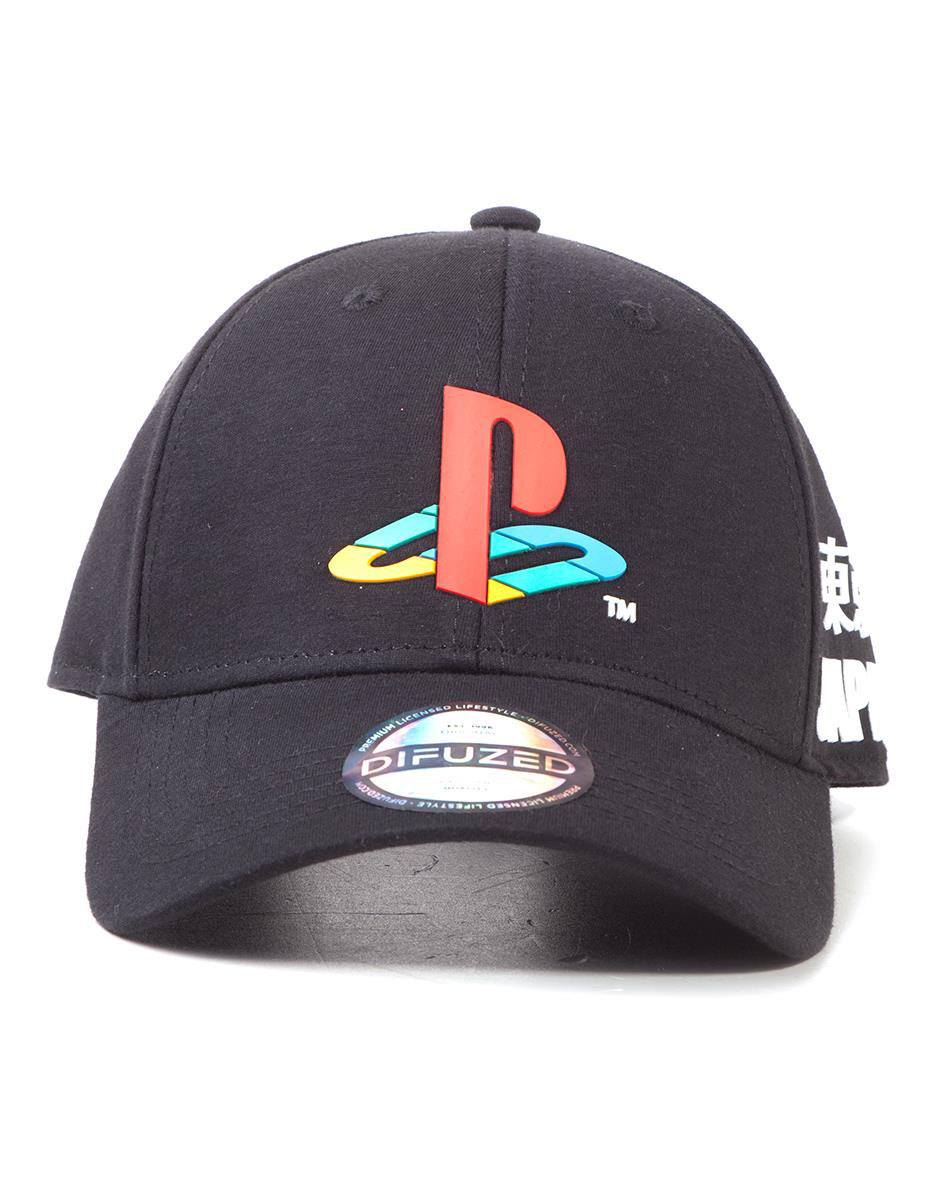PlayStation casquette Baseball Tech19 Logo