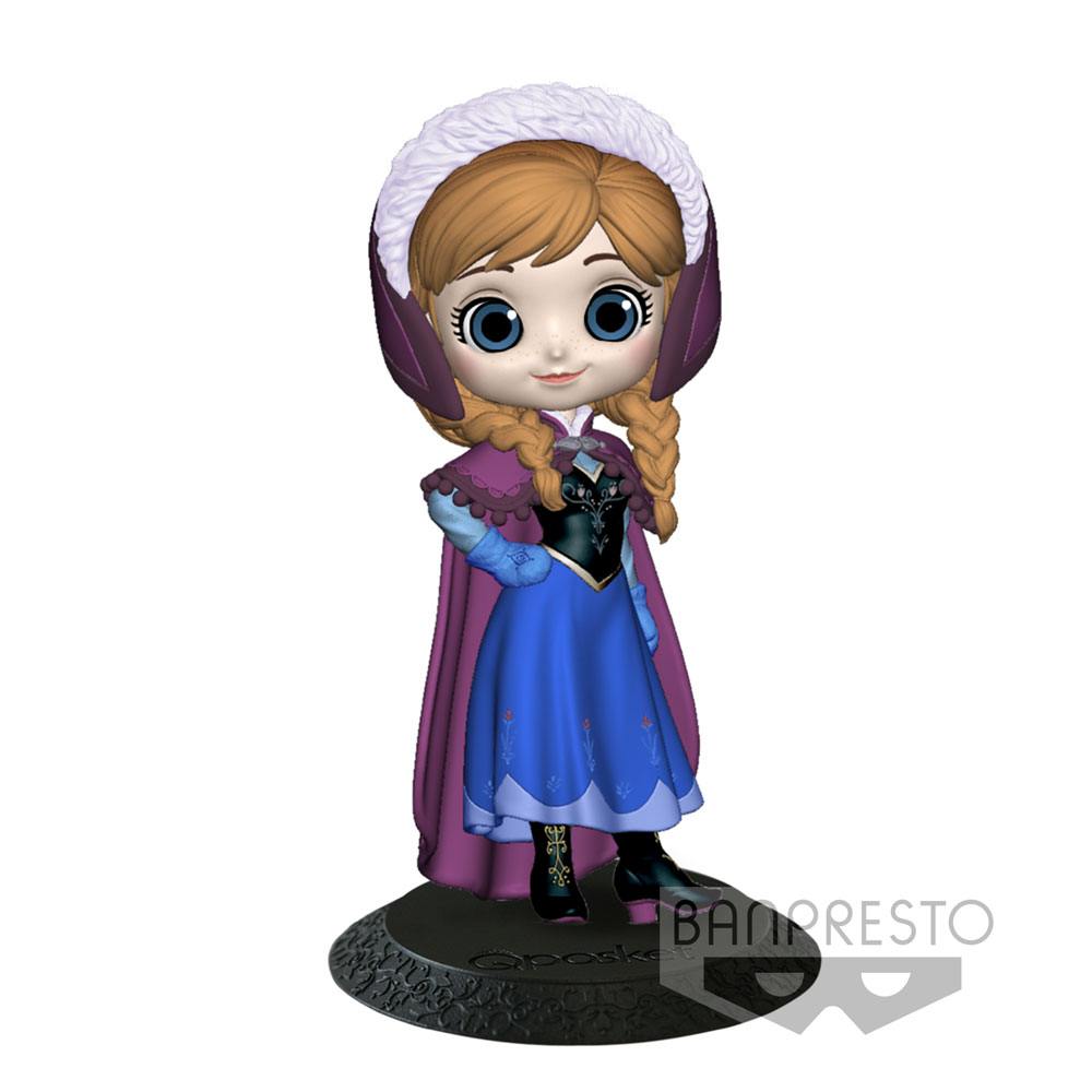 Disney figurine Q Posket Anna A Normal Color Version 14 cm