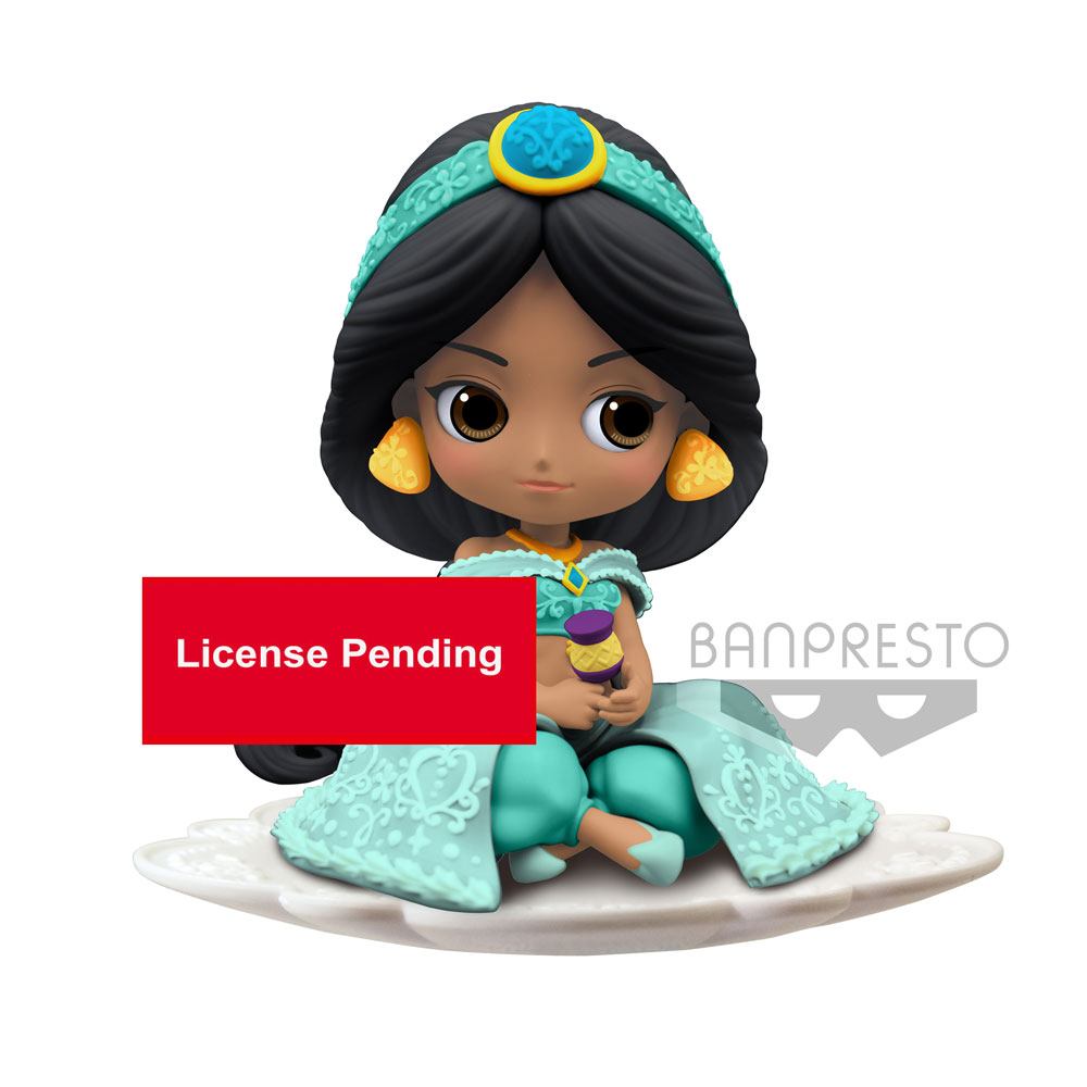 Disney figurine Q Posket Jasmine A Normal Color Version 9 cm