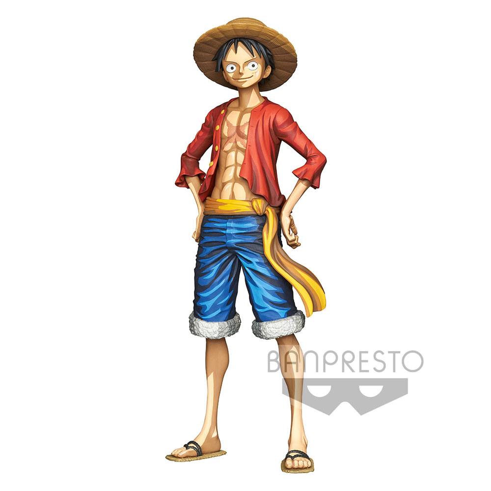 One Piece statuette PVC Master Star Piece Monkey D. Luffy Manga Dimension 27 cm