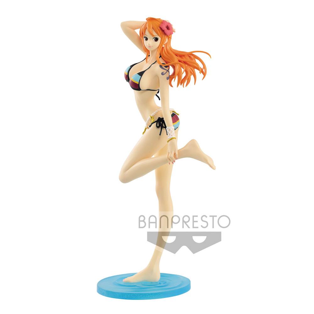 One Piece statuette PVC Glitter & Glamours Nami Walk Style Color Ver. A 25 cm