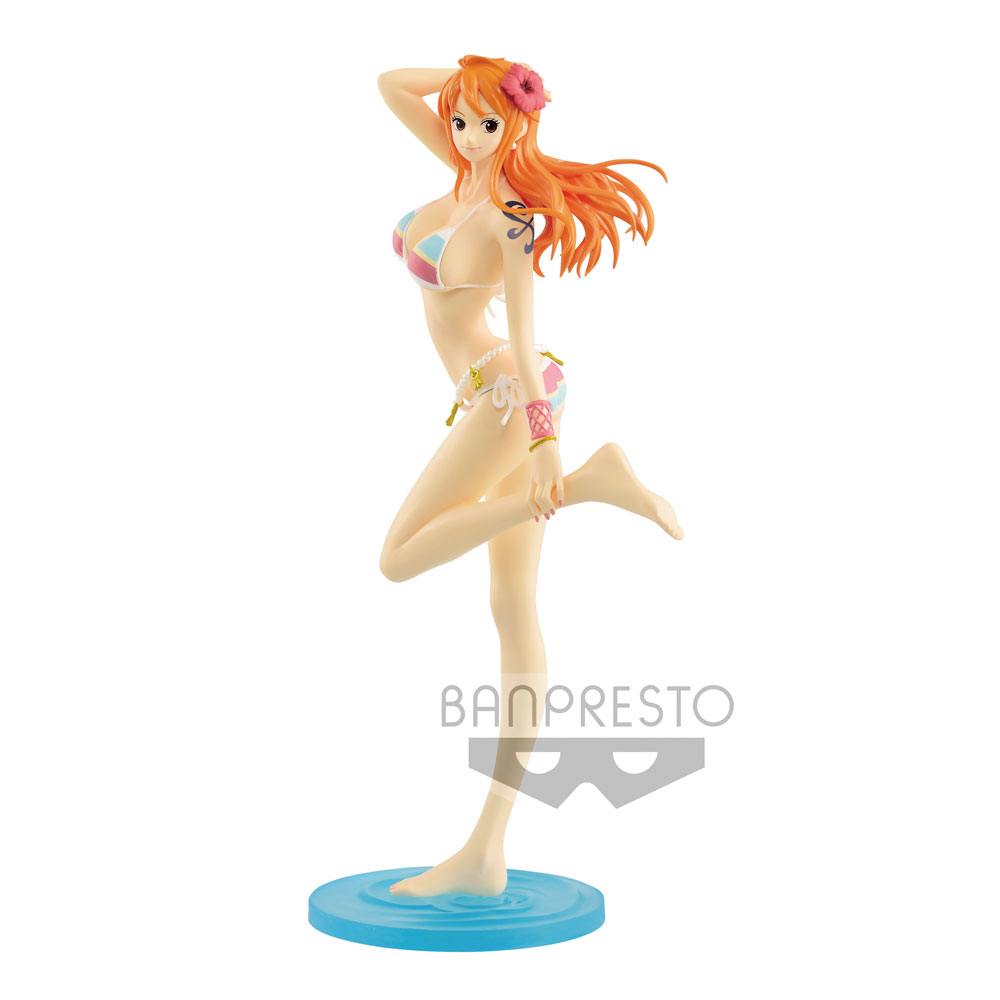 One Piece statuette PVC Glitter & Glamours Nami Walk Style Color Ver. B 25 cm