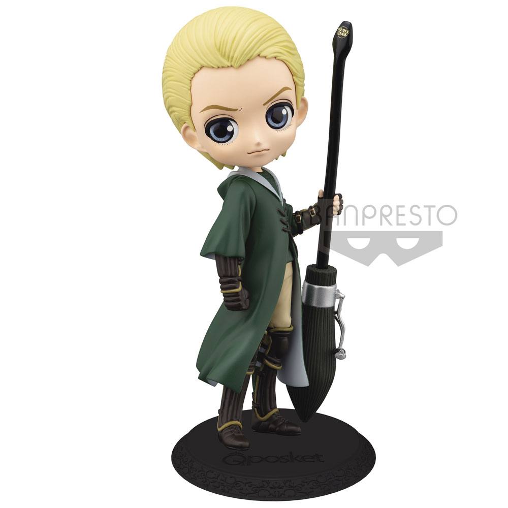 Harry Potter figurine Q Posket Draco Malfoy Quidditch Style Version A 14 cm