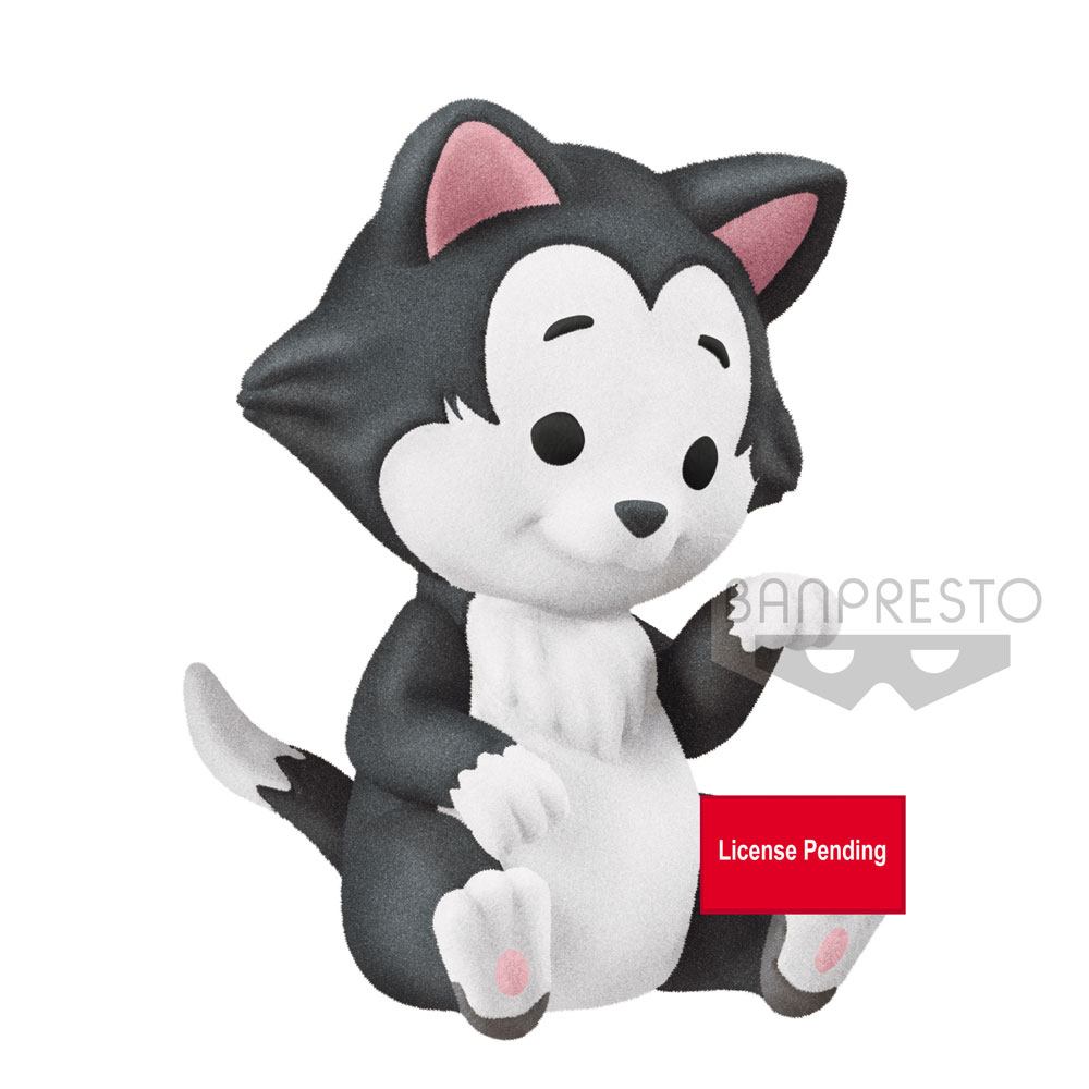 Disney figurine Cutte! Fluffy Puffy Figaro 4 cm
