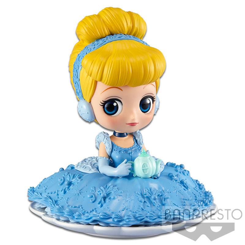 Disney figurine Q Posket SUGIRLY Cinderella A Normal Color Version 9 cm