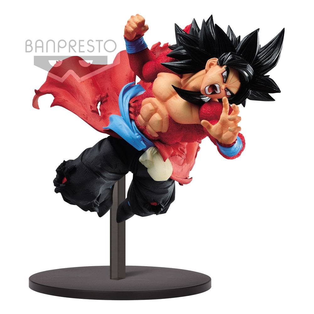 Super Dragon Ball Heroes statuette PVC Super Saiyan 4 Son Goku Xeno 9th Anniversary 14 cm