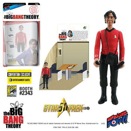 The Big Bang Theory figurine avec diorama Raj TOS EE Exclusive 10 cm