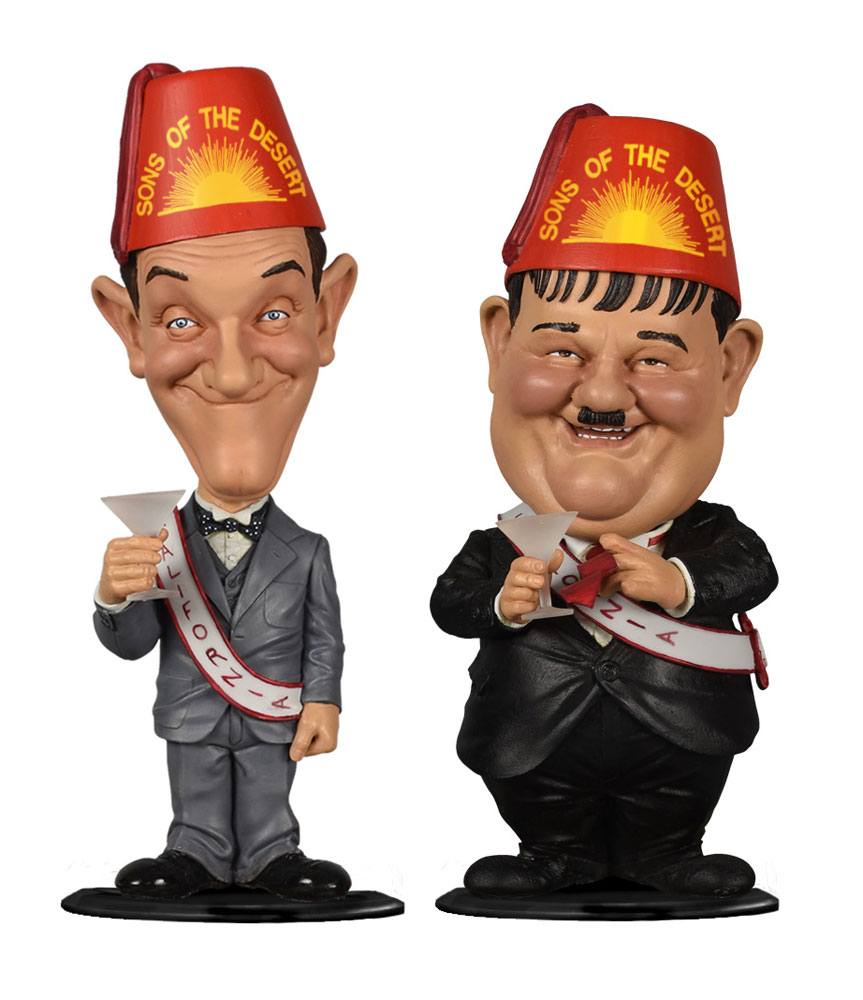 Laurel et Hardy pack 2 Bobble Head Mini Sons of the Desert 8 cm